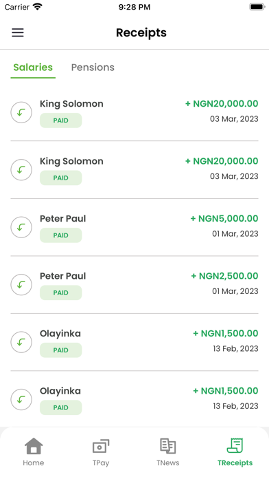 TPay - Payments, Bills Screenshot
