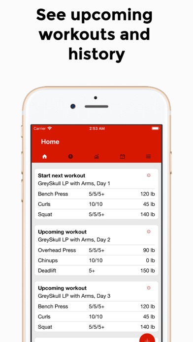 Personal Training Coach Screenshot