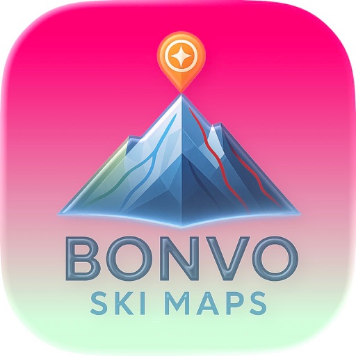 Bonvo.Ski - 3D Ski & Snowboard app icon