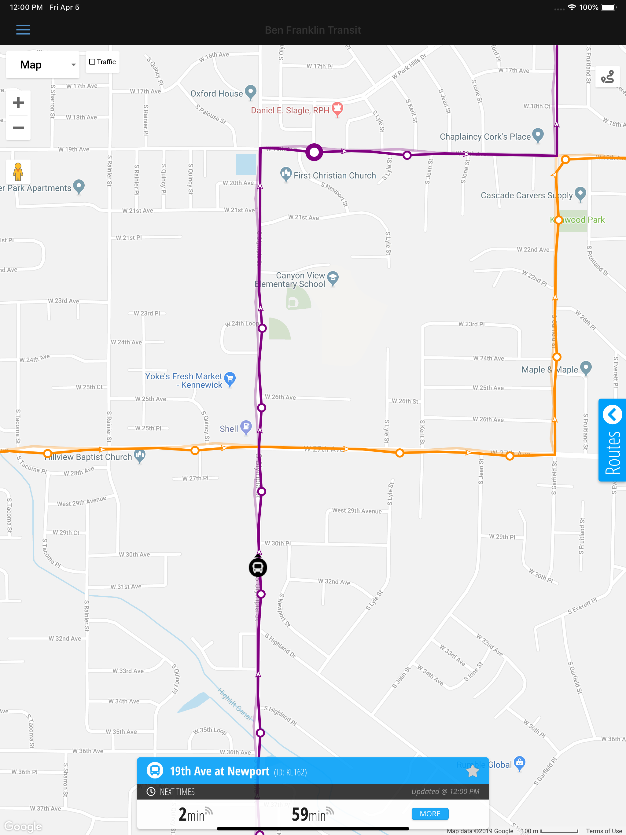 MyRide: Ben Franklin Transit
