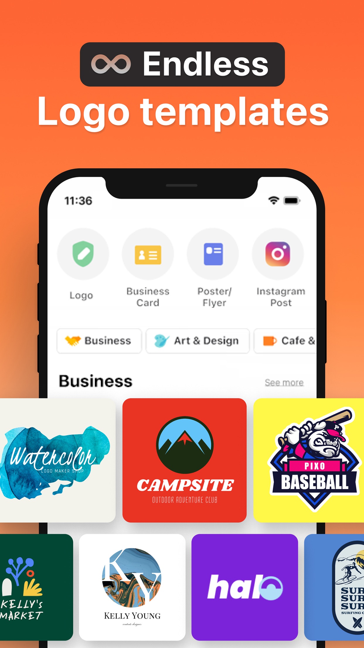 Logo Maker Shop: AI Creator screenshot 1