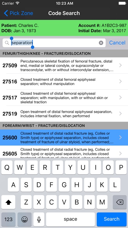 Mobile Coder Orthopedics