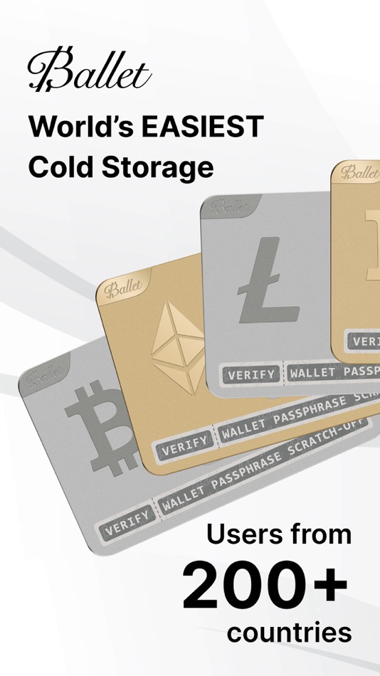 #1. Ballet Crypto: Cold Storage (iOS) 由: BALLET GLOBAL INC.
