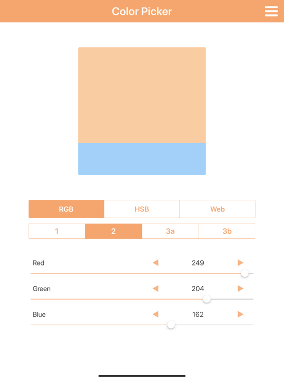 AppStash: Color Picker iPad screenshot 1 - Utilities app