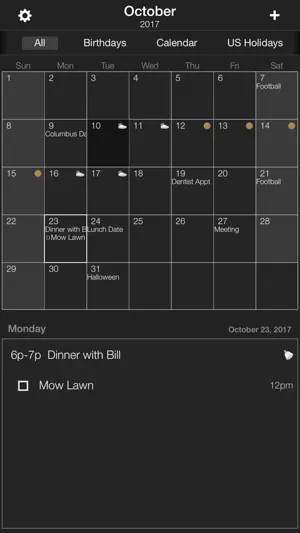 The Grid - Calendar screenshot 1
