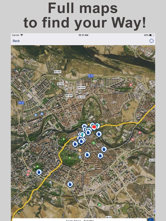 Buen Camino de Santiago App iPad screenshot 4 - Travel app
