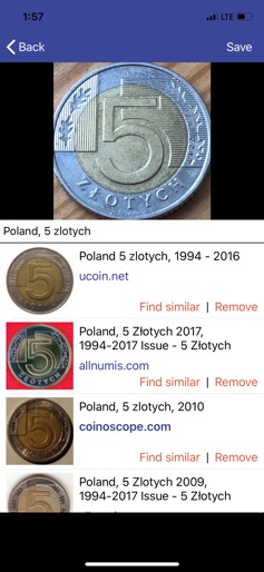 Coinoscope: Coin identifier screenshot 5