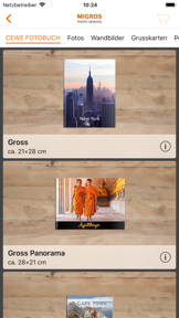Migros Photo Service screenshot