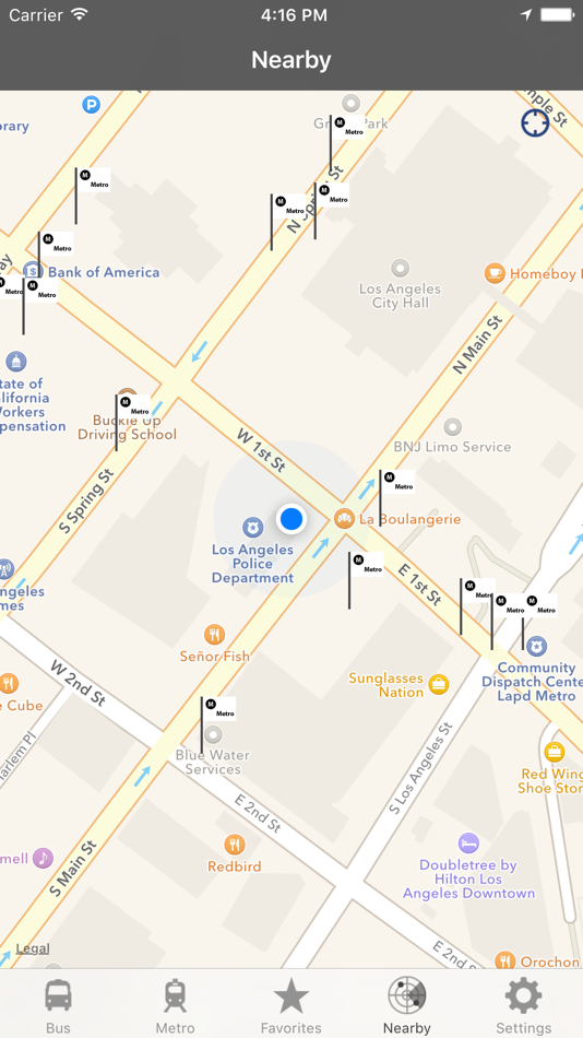 #4. LA Metro and Bus (iOS) 由: Dixon Mobility, LLC