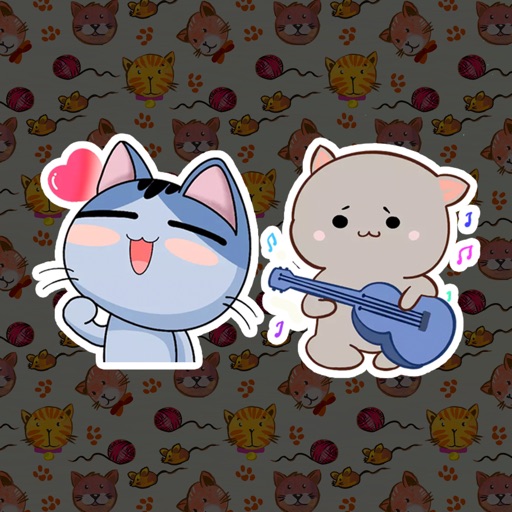 Cute Cat iStickers icon