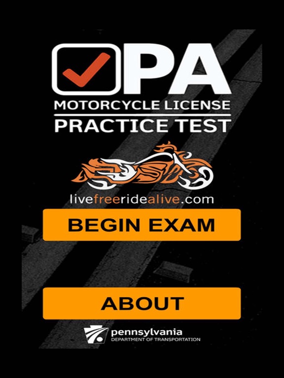 Screenshot #4 pour PA Motorcycle Practice Test