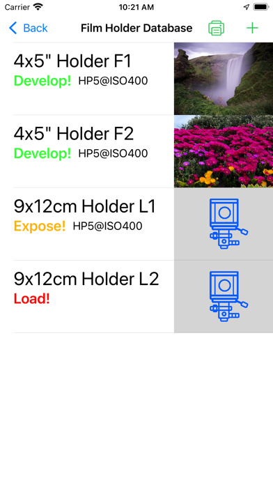 FilmHolders Screenshot