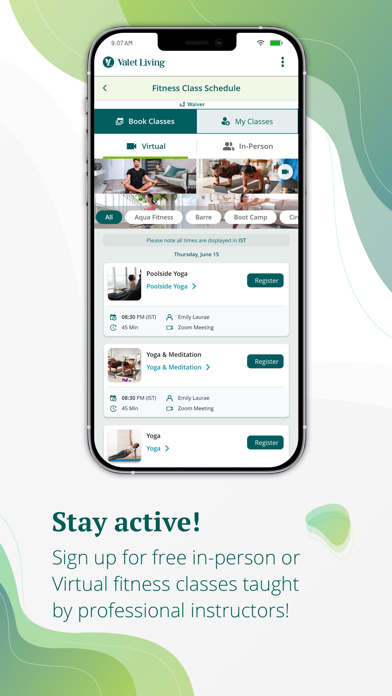 Valet Living Resident Screenshot