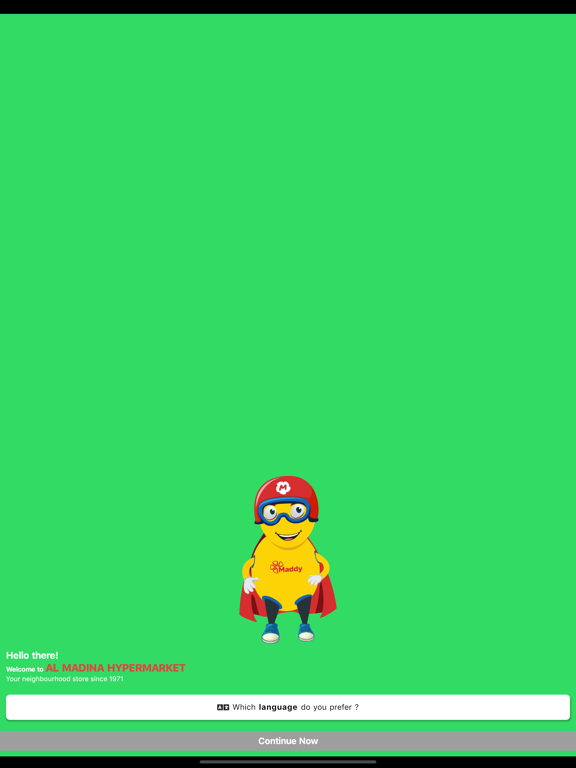 Al Madina Hypermarket UAE iPad screenshot 1 - Shopping app