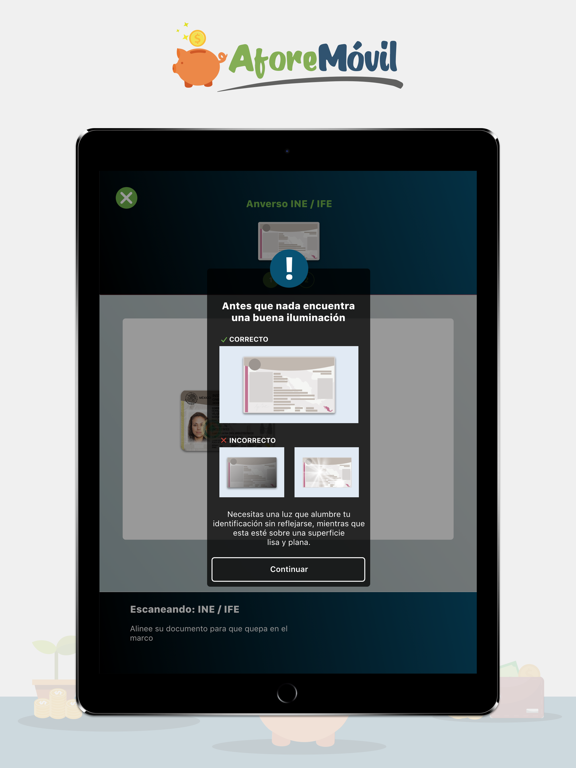 AforeMóvil iPad screenshot 5 - Finance app