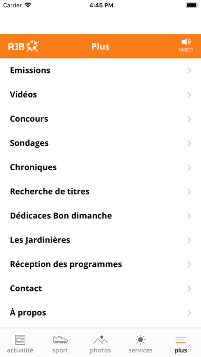 App screenshot