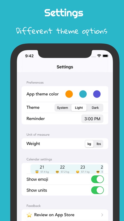 Weight Tracker & Diary screenshot-6