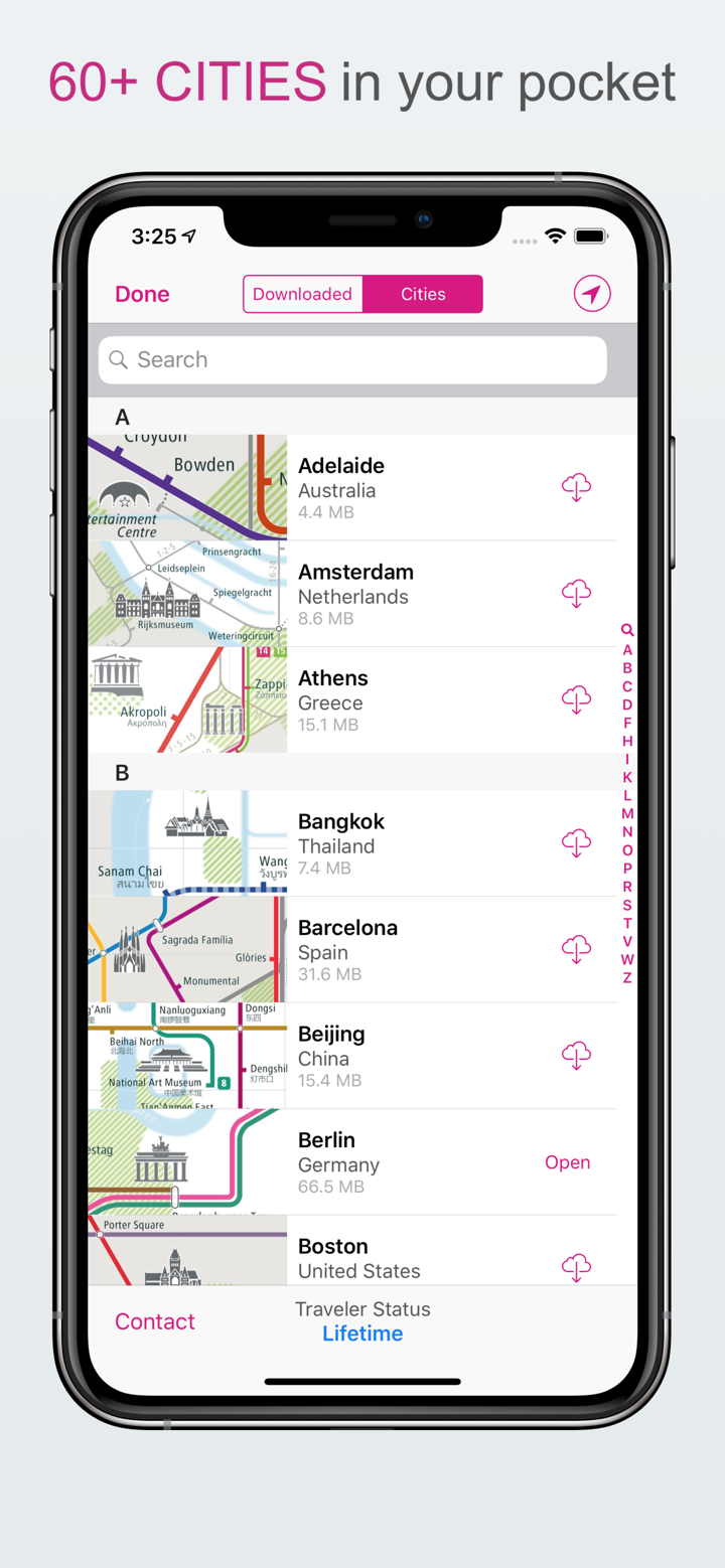 City Rail Map - Travel Offline screenshot 2