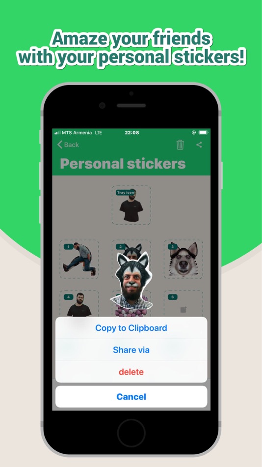 #4. Sticker Maker Studio (iOS) By: Tamara Vardanyan