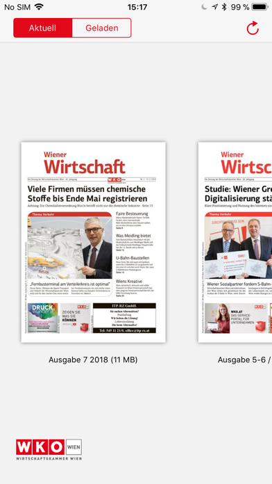 Screenshot #1 pour Wiener Wirtschaft