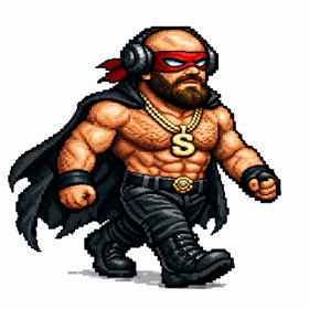 Muscle Heroes: Classic 2D Game