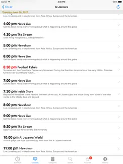 Worldwide TV iPad image 2