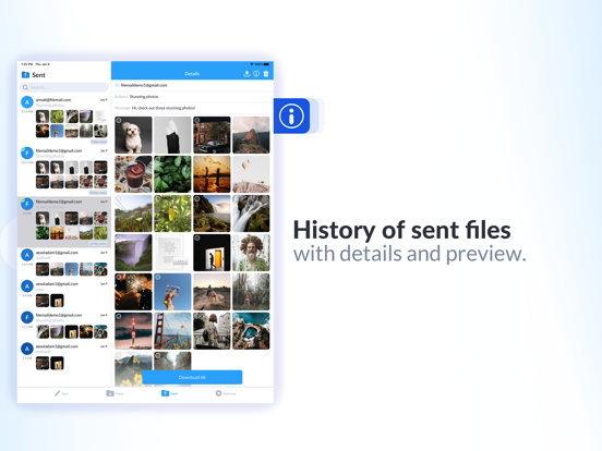 Filemail – File Transfer App iPad screenshot 7 - Productivity app
