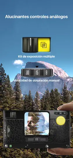 Captura de pantalla de Hipstamatic Classic en iPhone 5