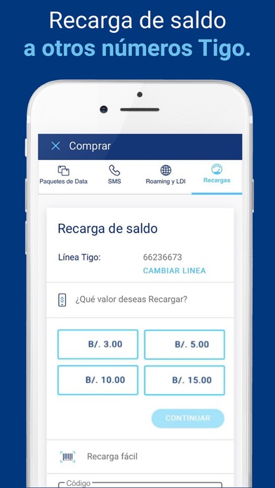 Mi Tigo Panamá Screenshot