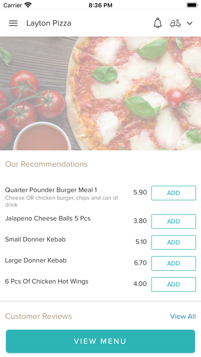 Screenshot #2 pour Layton Pizza.