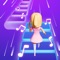 Melody Run is a game to step on the correct notes of the well-known song melodies