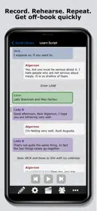 Script Rehearser screenshot #1 for iPhone