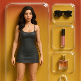 Action Figure AI Art: Toyzi