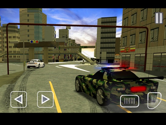 GT Army Cop Chase Car Driving iPad screenshot