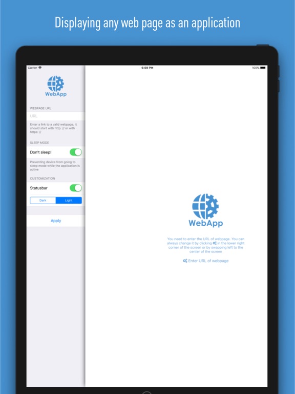 Screenshot #4 pour WebApp