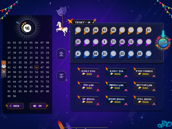 Tambola Housie - 90 Big Balls iPad screenshot