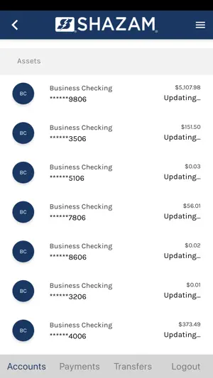 SB Demo Online Banking screenshot 2