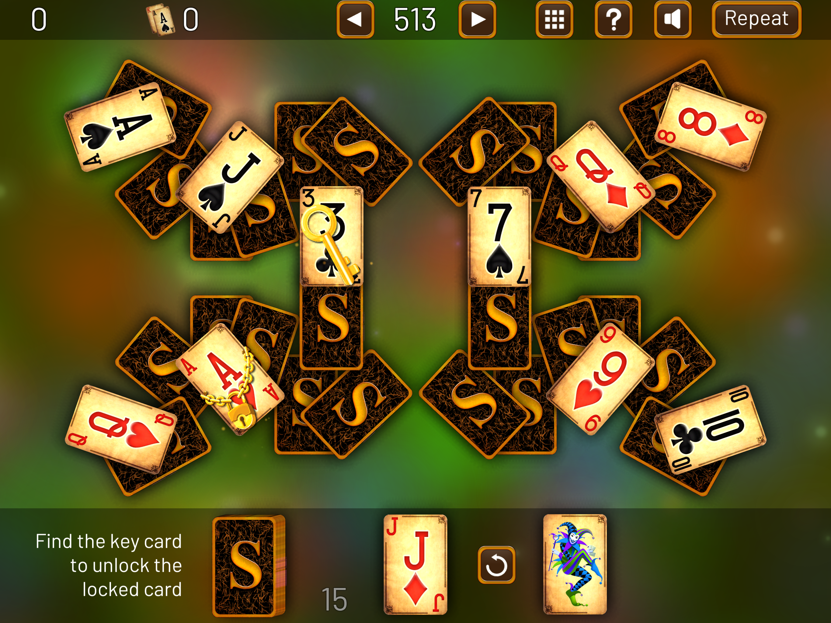 3000 TriPeaks Solitaire Games screenshot 11