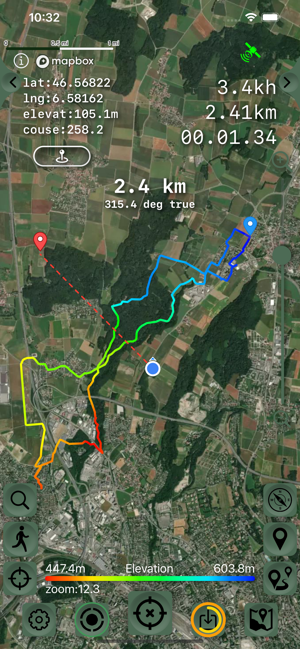 ‎GPS Tracker Navigation & Maps Screenshot