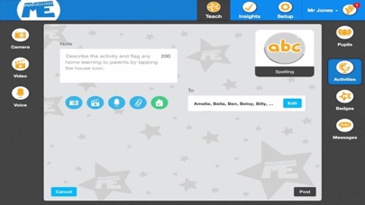MarvellousMe for Teachers screenshot