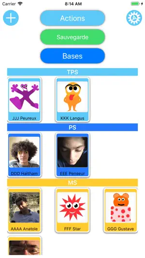 Élèves screenshot 1