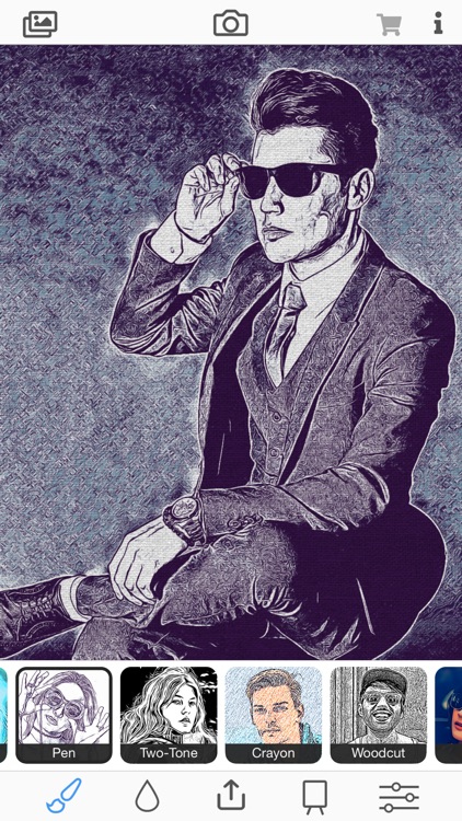 Instant Toon: Cartoon Art Cam screenshot-7