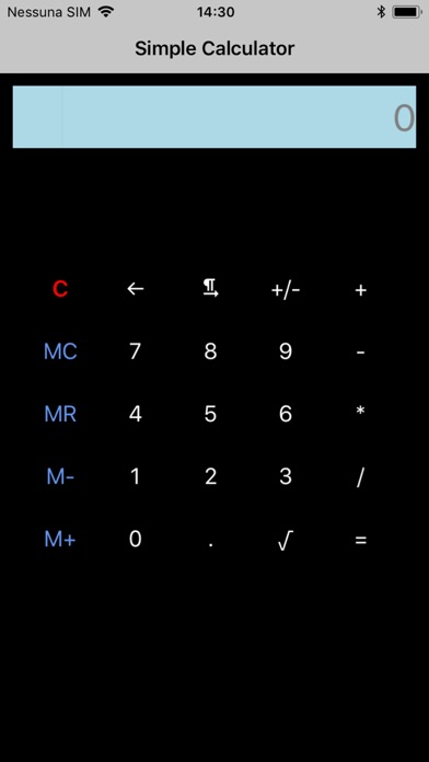 Screenshot #1 pour Simple Calculator