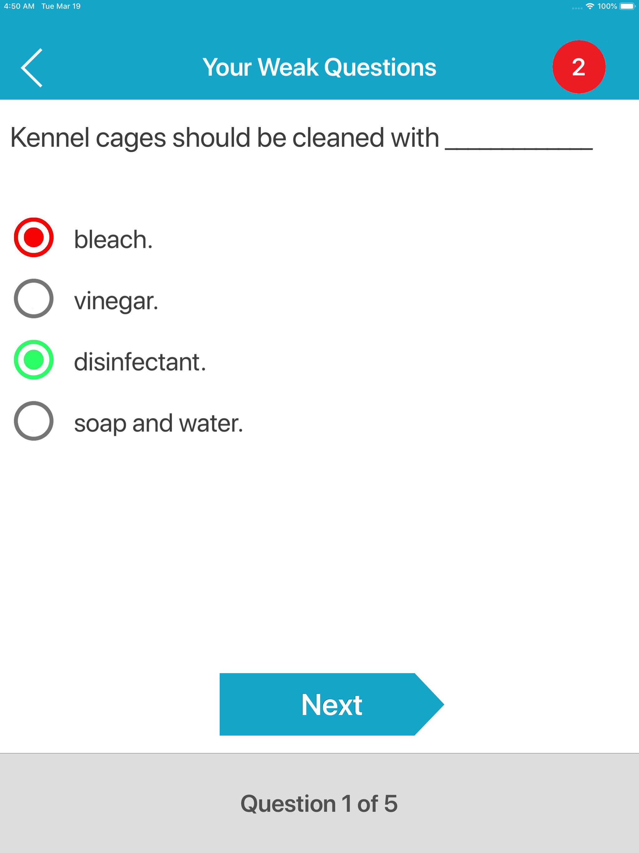 Veterinary Assistant Quizzes screenshot 17