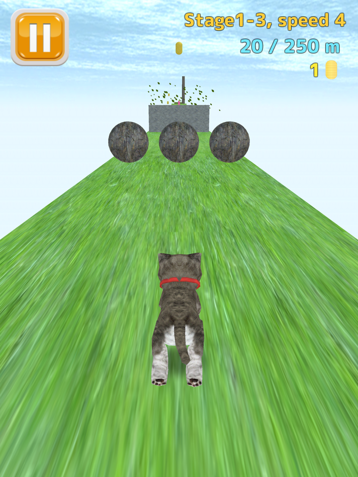 #1. Cat Run - kitten running game (iOS) Bởi: Tomoichi Miyata