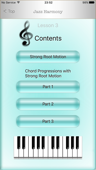Screenshot #2 pour Jazz Harmony Lesson 3
