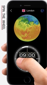 3D Global Temperature Map screenshot