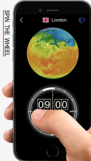 3D Global Temperature Map screenshot 1