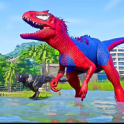 Angry Dino Games City Smash 3D
