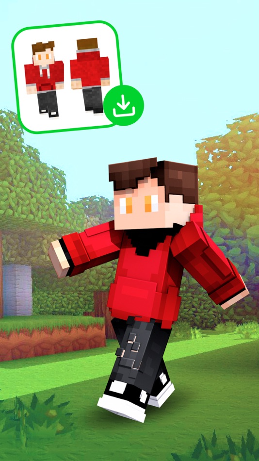 #6. Skins Creator for Minecraft PE (iOS) By: Pixelvoid Games Ltd